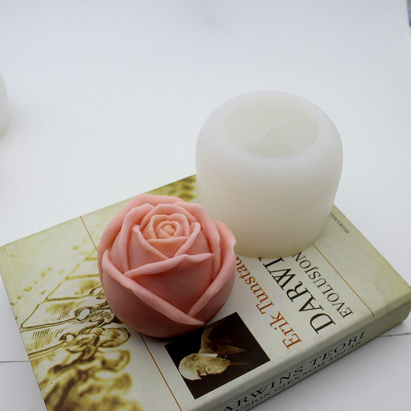 Ice Cube Rose Mold Non-toxic Rose Flower Silicone Mold Rose Flower Chocolate Mold gadgets Cream mold Ice cream mould Health