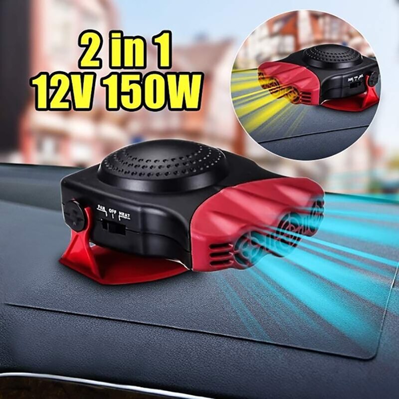 Aquecedor de carro 12v 24v carro elétrico aquecedor vento defogger neve defogger ar descongelamento