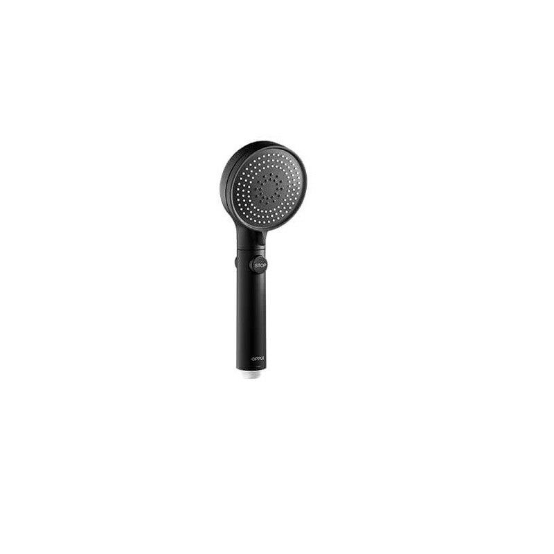 Xiaomi Mijia OPPLE Booster hand shower set Supercharged third gear water mode One-click STOP button: black shower head