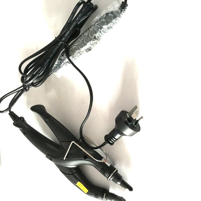 L668 plancha de pelo 1 Pc ajuste-Extensión de temperatura conector fusión Color negro EE. UU. UK AU Euro enchufe