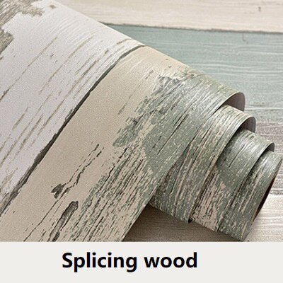 Vinyl PVC Selbst Klebe Tapete Wohnkultur Möbel Renovierung Küche Schrank Schrank Wasserdichte Holzmaserung Zauberstab Aufkleber: Spleißen Holz