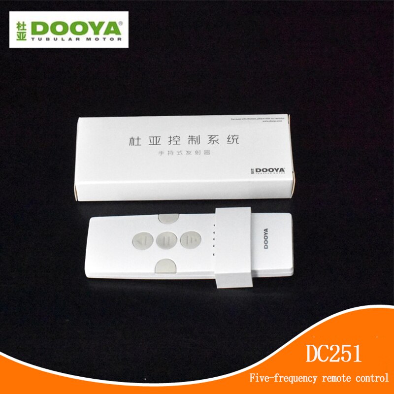Dooya DC251 Vijf-Frequentie Controle Motor Afstandsbediening Voor Dooya Zonnebloem Aladdin Motor