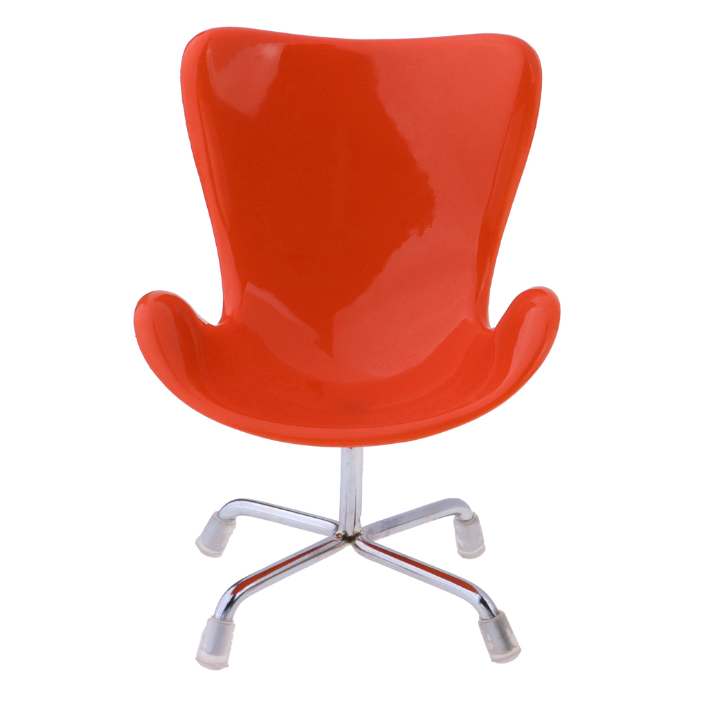 1/6 Detachable Chair Mini Office Chair Plastic Lounge Chair Doll Furniture Toys For 12inch Dolls House Accessory Ornament