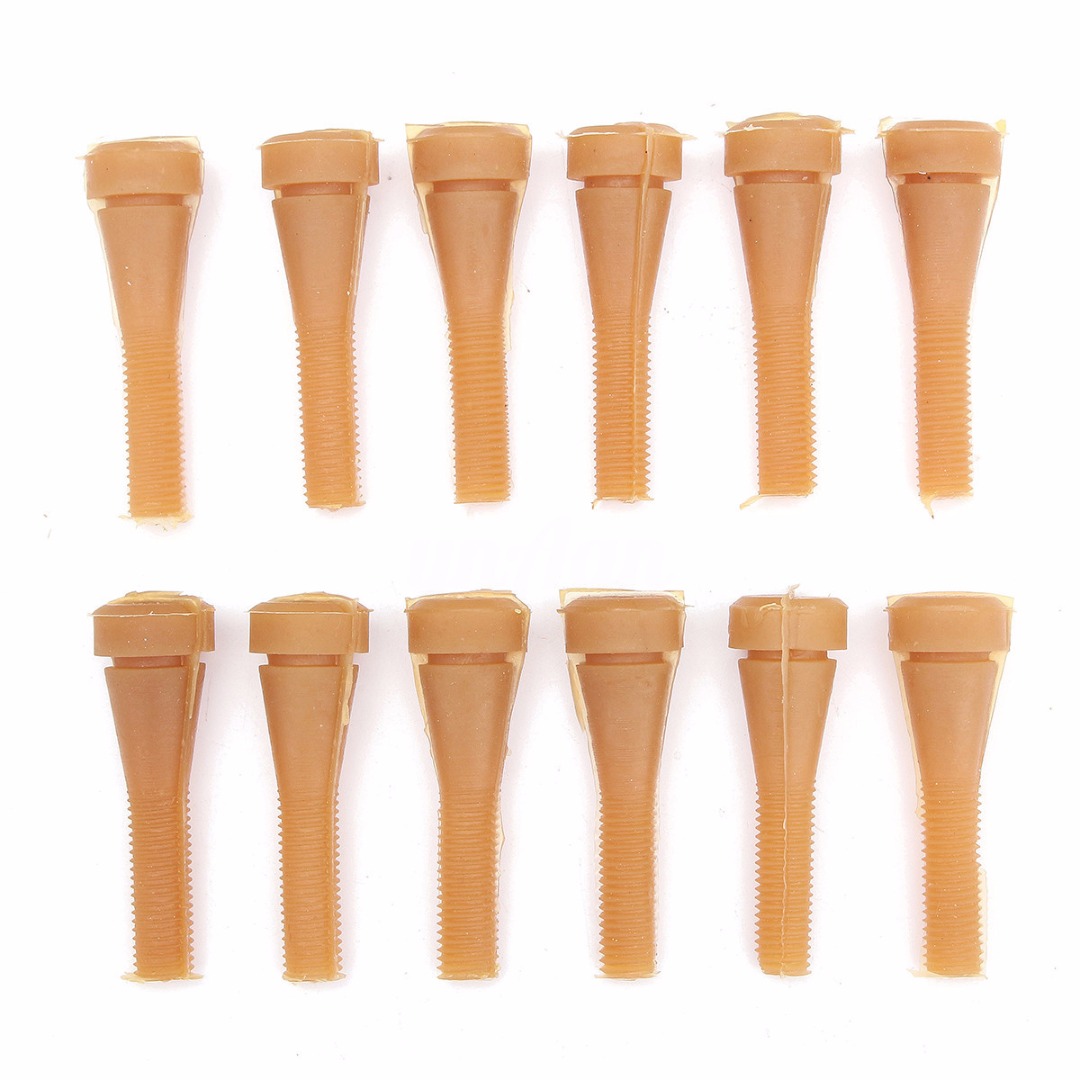 Recogedor de pollo con pegamento para dedos de aves de corral, 96 Uds., 20x65mm, desplumador resistente