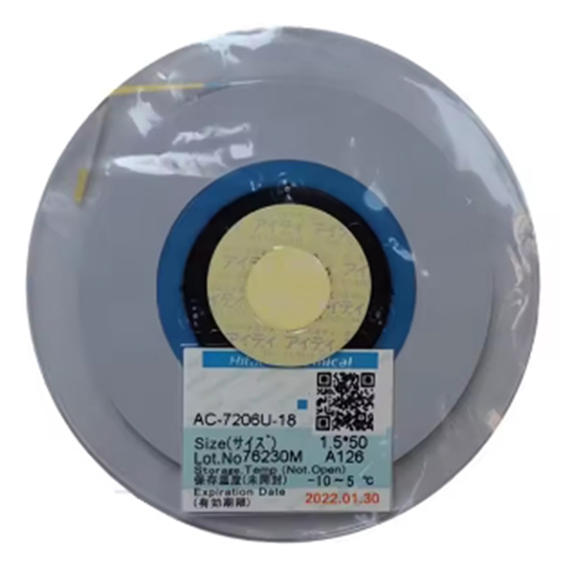 Cinta ACF COF de fecha más nueva para reparación de LCD, película de pegamento conductor AC-7206U-18, cinta de pantalla de TV, reparación especial de LCD