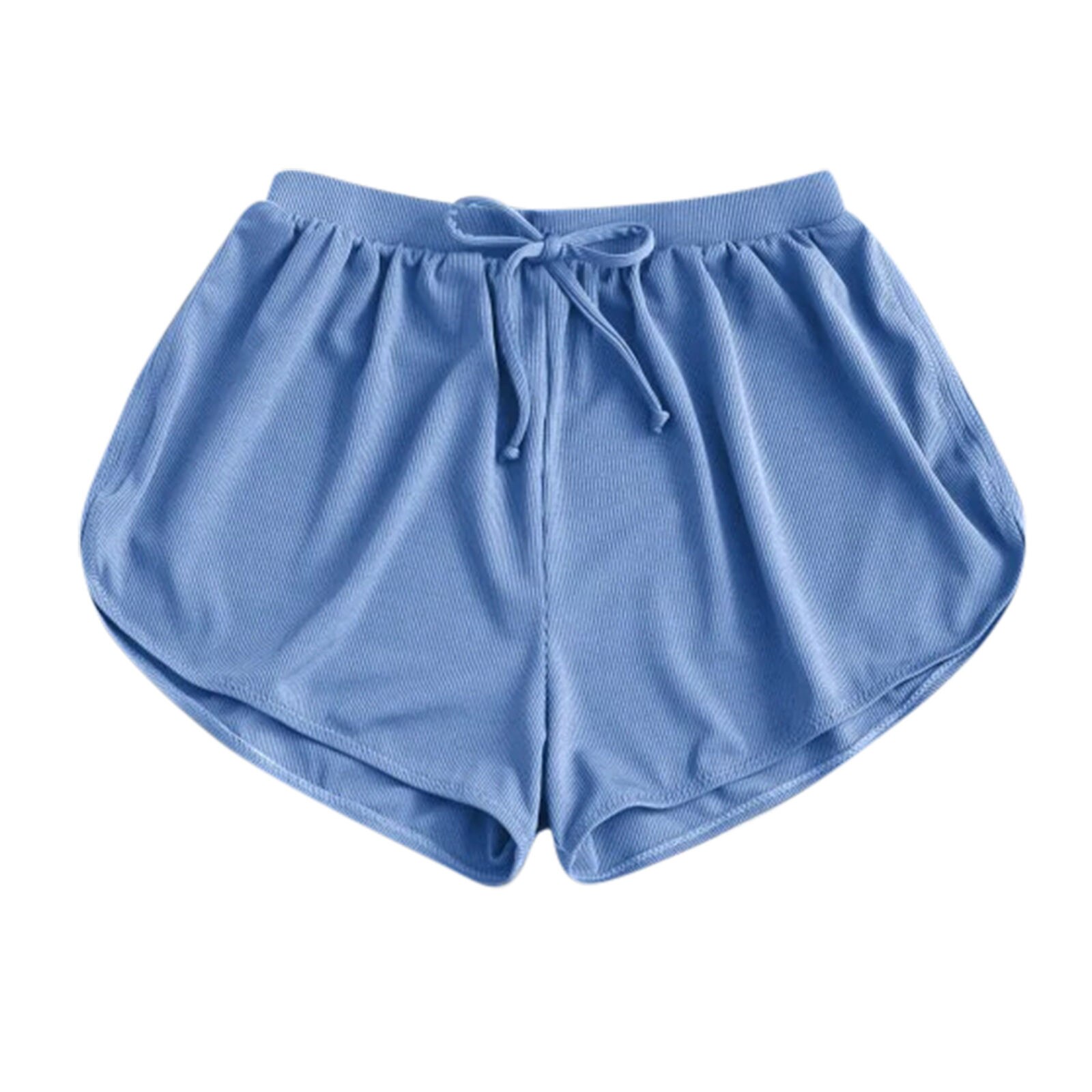 Vrouwen Hoge Taille Bikini Zwemmen Shorts Bottom Badpak Badmode Zwemmen Zwemmen Shorts Conservatieve Losse Boxer Running Shorts30: Blauw / S