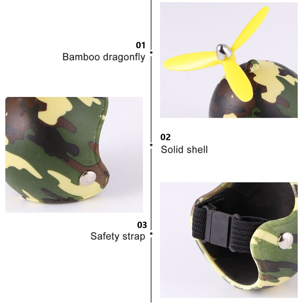 2 szt. Kask ochronny zabawny kask z kurczaka kapelusz dla psa kask dla zwierzaka