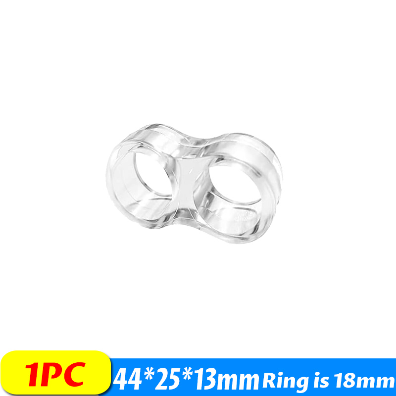 Tope de puerta de silicona transparente, manija de puerta, almohadilla de protección de pared, muebles para el hogar, almohadillas anticolisión, 1/12 Uds.: Blanco y negro
