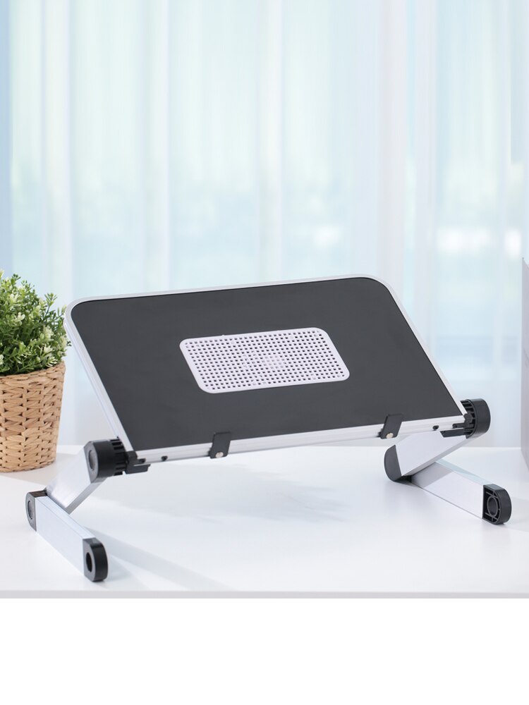 360 Degree Adjustable Computer Table Adjustable Ergonomic Laptop Stand Laptop Desk for Bed Living Room Book Stand