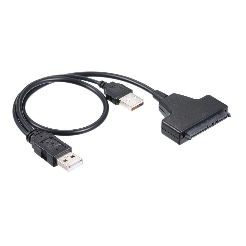 USB 2.0 to SATA Converter Adapter Cable For 2.5 SATA HDD Hard Drive Disk PC Desktop Laptop Computer Hard Driver Connection Cable