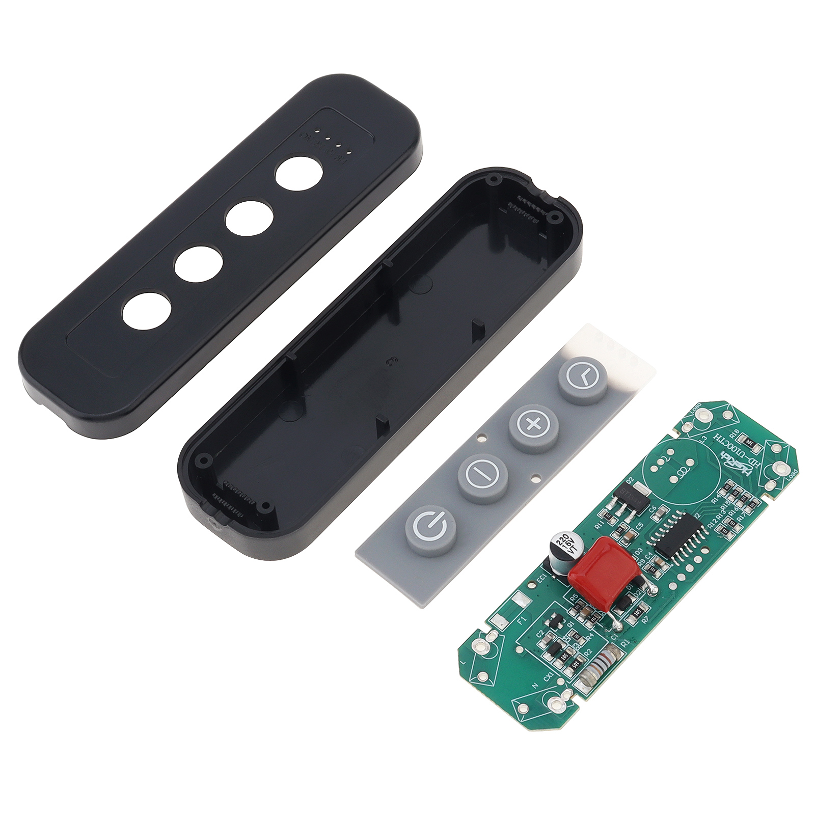 110–120 V elektronischer zeitgesteuerter Dimmerschalter, vollständiger Bereich, LED-Dimmer, Inline-Lampenschalter für LED-Lampe/Glühlampe/Halogenlampe