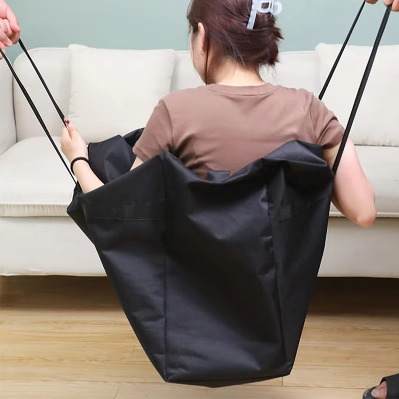 Extra grote waterdichte bewegende bagagetassen Wasboodschappentas Opvouwbare bagage-reistas Quilt-organizer met grote capaciteit