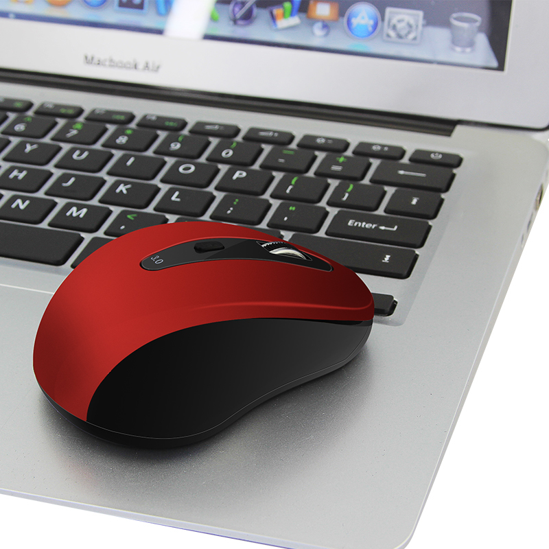 CHYI bezprzewodowa mysz optyczna Bluetooth komputer biurowy Mini myszy 800/1200/1600 DPI 5 przycisków BT 3.0 mysz do laptopa PC