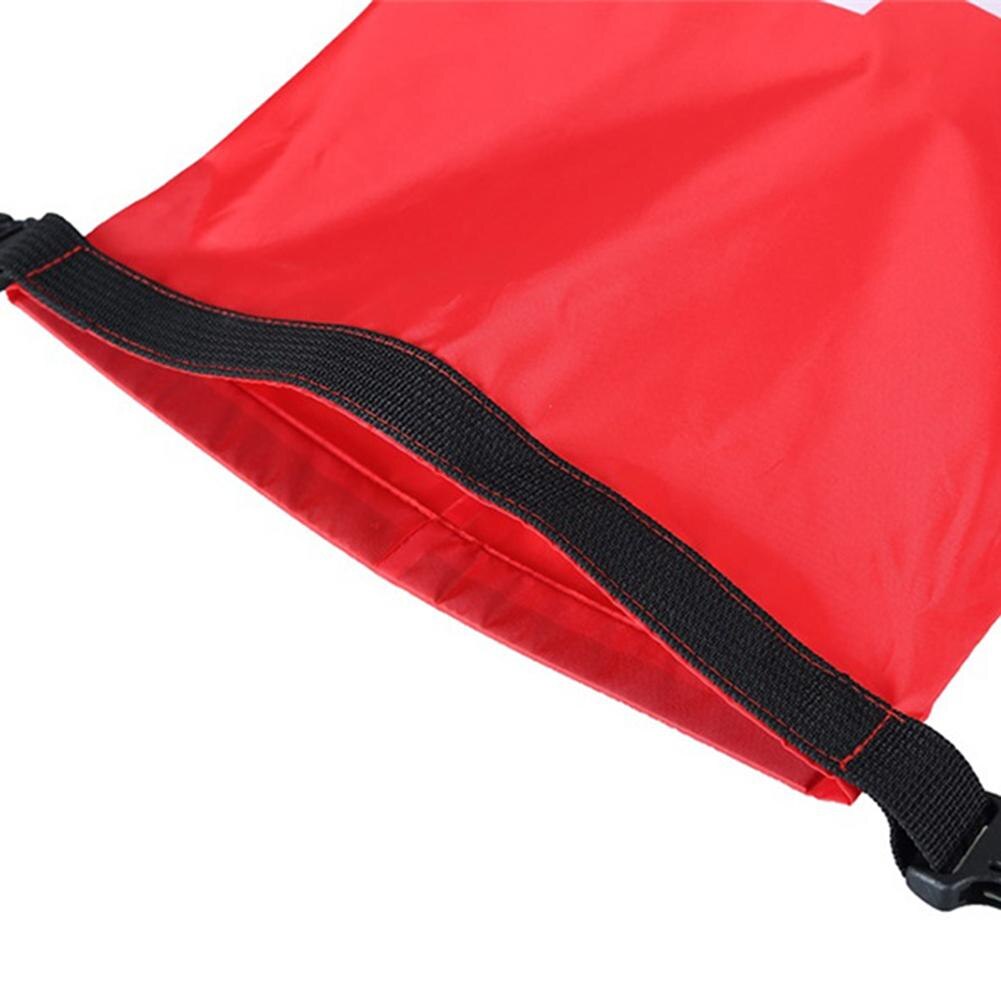 First Aid Supplies Storage Bag Portable Rubber Waterproof Dry Bag 1.2L Outdoor River Trekking Rafting Adventure
