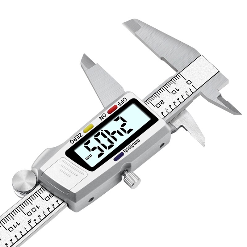 6 inch 0-150mm stainless steel electronic digital vernier caliper measuring accuracy micrometer