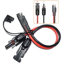 XTVTX Zonnepaneel Verlengkabel – MC4 Naar DC, 1m Rood/zwart, 4mm² (AWG12), IP68 Waterdicht, Geschikt Voor Off-grid Systemen 3 miniatura
