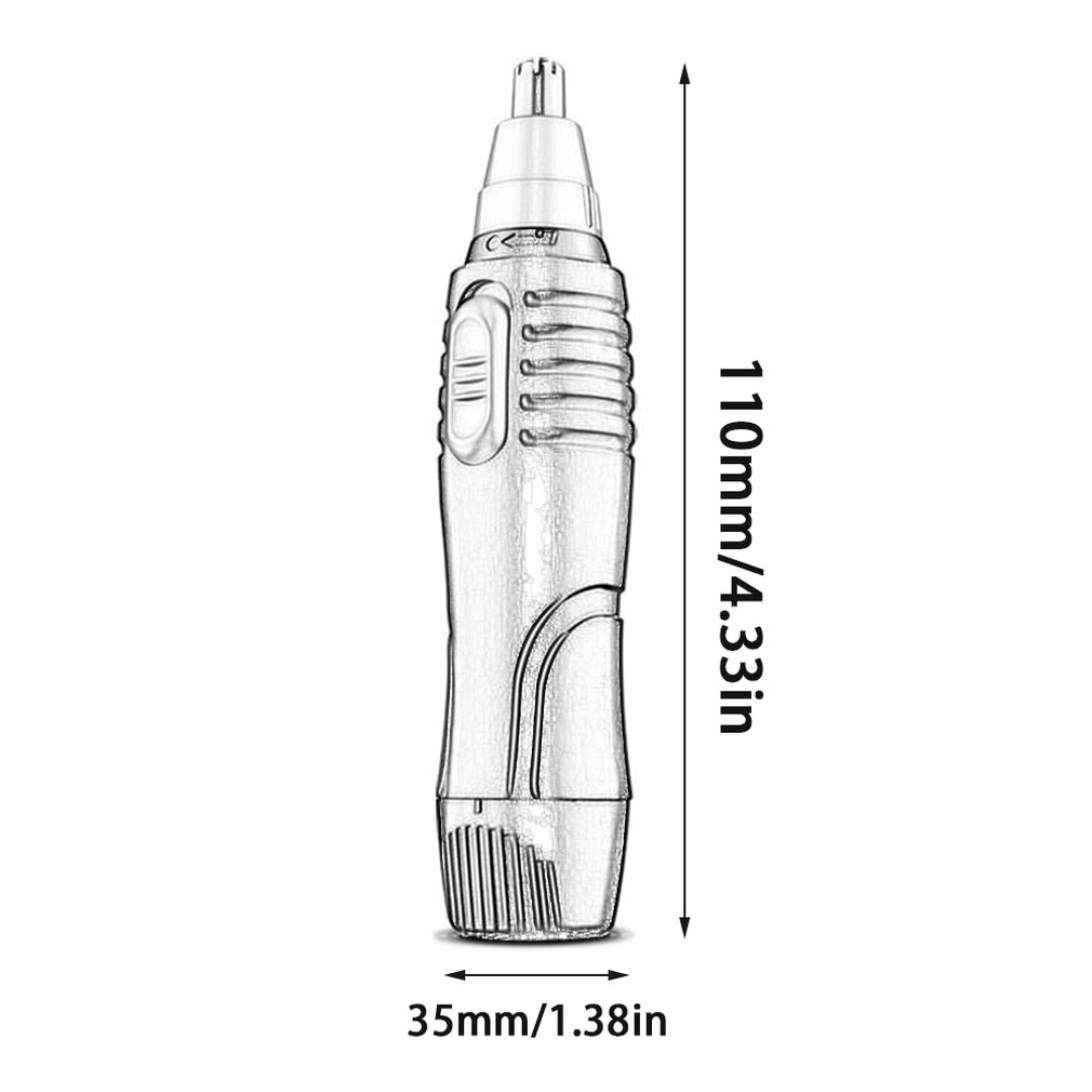 Electric Nose Hair Machine Nose Hair Trimmer Multi-function 2 In 1 Mane Trimmer Hair Repair Waterproof