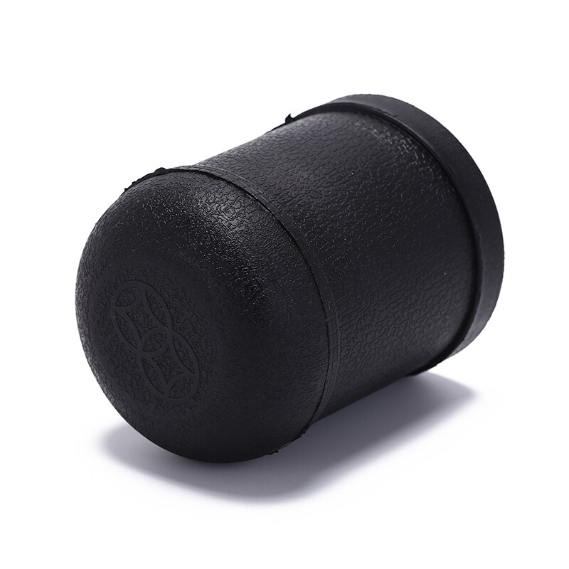 1Pc Dobbelstenen Cup Plastic Materiaal Black Game Speelgoed Plastic Dice Cup Schudden Cup