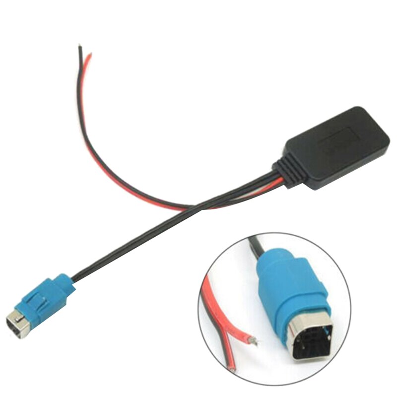 Módulo Bluetooth para coche música adaptador de Cable de Audio Aux para Alpine CDE-W203Ri IDA X303 X305 X301 KCE-237B