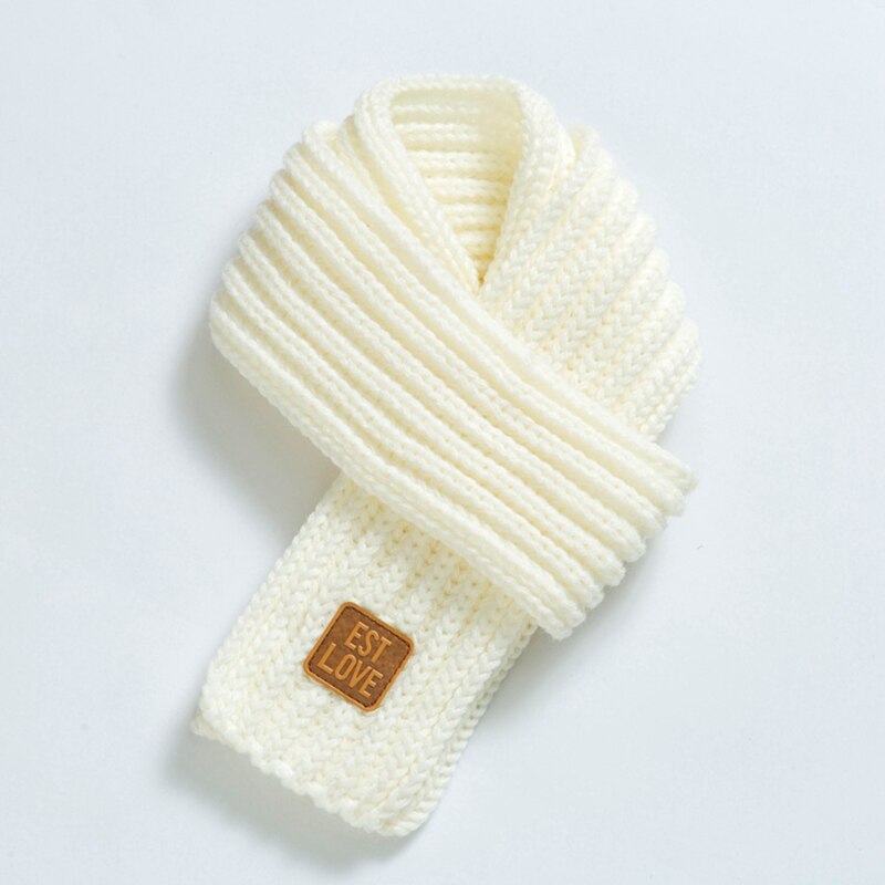 Sciarpa per bambini ragazzi ragazze bambino inverno sciarpa calda donna scialle lavorato a maglia sciarpa collo per bambini tenere al caldo accessori genitore economico