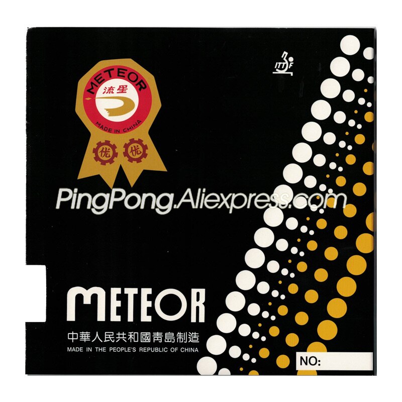 Meteor 575 Korte Pips Met Spons Meteor Tafeltennis Rubber Pip-Out Ping Pong Spons