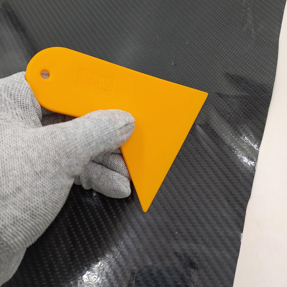 Eenvoudige stijlvolle mooie schraper gereedschap folie wikkelen speciale auto raam styling stickers magische folie installatie applicator  a04