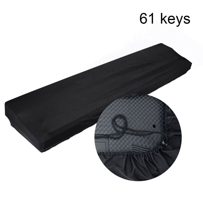Elektronisk klaver cover keyboard taske vandtæt støvtæt til 61 88 centrale snavs bevis snøre protektor klaver covers: 1