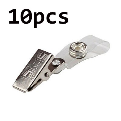 Boxed 50 ID Name Badge Holders | Combi Clip and Pin