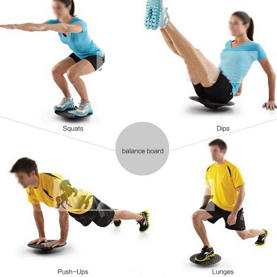 36 Cm Gesunde Schaukel Gleichgewicht Gremium Stabile Platte Proprioception Gute Figur Yoga Twist Taille ÜSpund Sport Gleichgewicht Fitness Traini