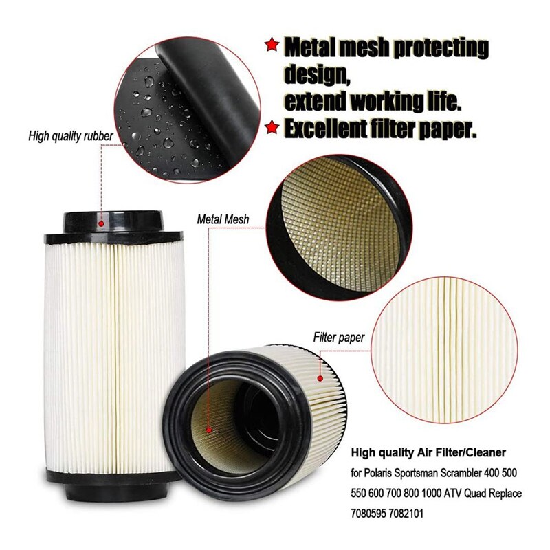 Luftfilter Reiniger Anzug für Polaris num Sportler 400 500 700 800 850 7080595