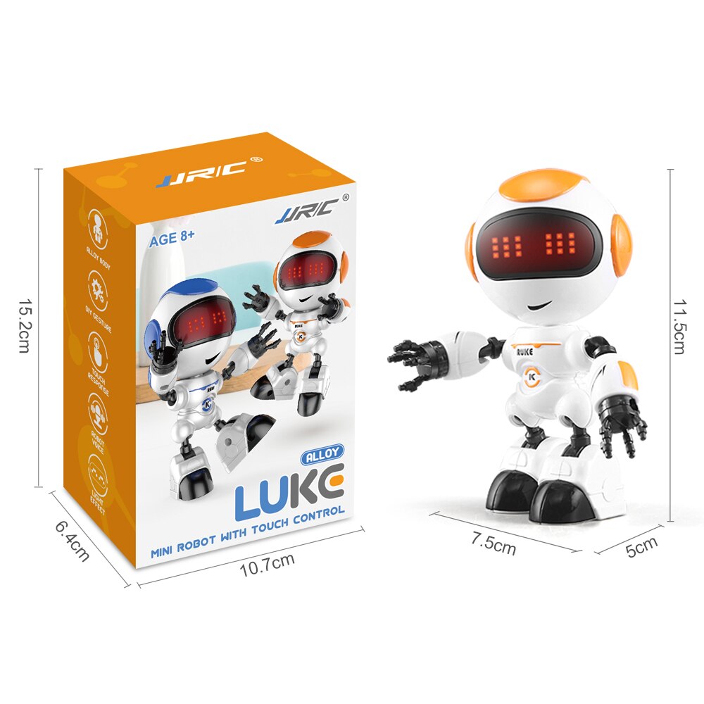 Jjrc R9 Ruby Touch Control Diy Gebaar Mini Smart Geuit Legering Robot Speelgoed Rc Robots Kleine Robot Speelgoed Robo Inteligente lovot Robot