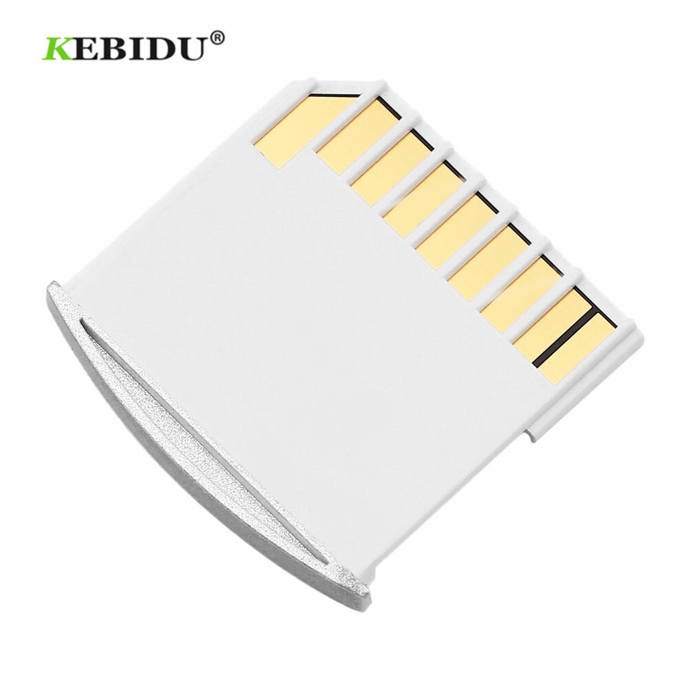 Kebidu Micro Sd-kaart Tot 64G Microsd Micro Sd Sd Hc Tf Naar Mini Drive Sd Kaartlezer writer Adapter Voor Macbook Air Voor Mac Pro