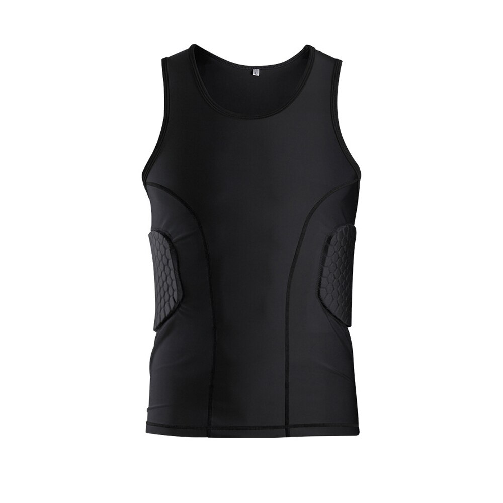 Männlich Enge Weste Waben Schutz Getriebe Ausbildung Shorts Anzug männer Fußball Basketball Extreme Sport Anti-kollision Tragen