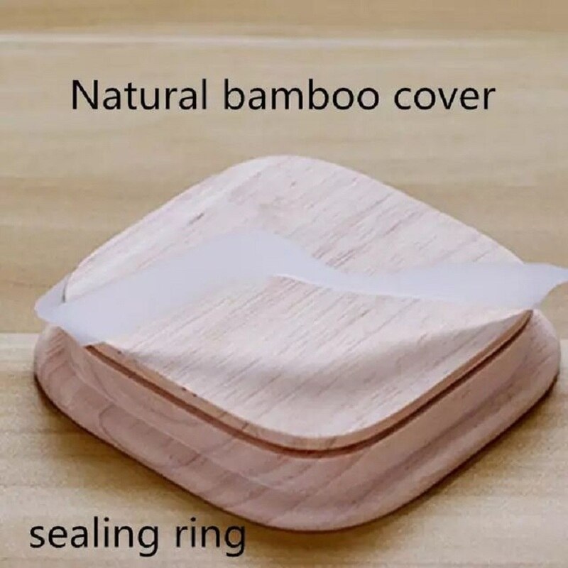 Sealed Glass Candy Jars Stainless Steel Cover Cereal Dispenser Transparent Tea Box Household Kitchen Desktop Storage Containers