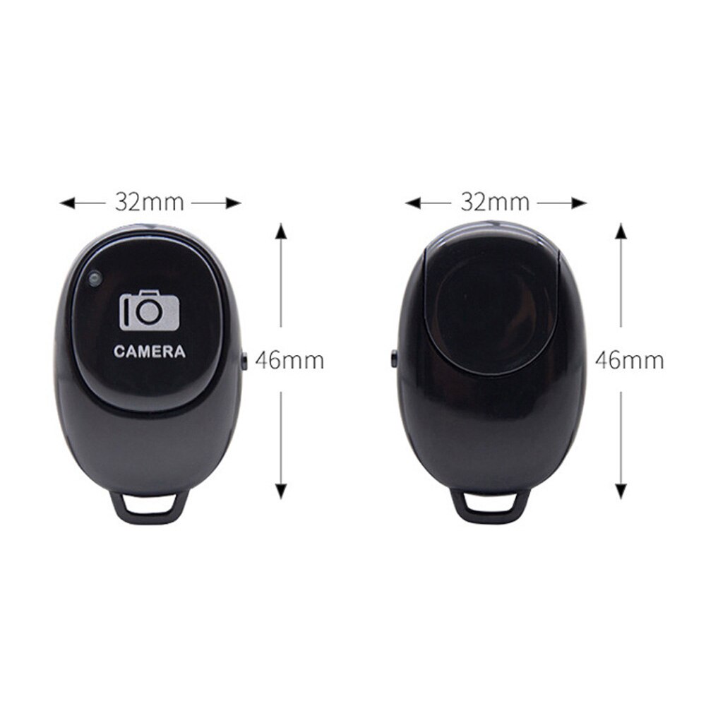 Câmera do obturador de controle remoto sem fio bluetooth selfie botão clicker suporte para android ios smartphones