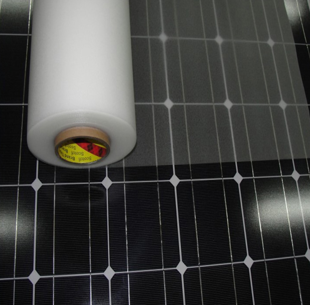 Feuille arrière solaire de Film d'eva solaire pour l'encapsulation panneau de cellules solaires stratifié panneau de cellules solaires de bricolage panneau de cellules solaires TPT EVA