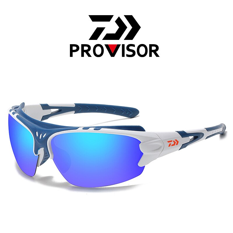 Daiwa Polarisiert Angeln Gläser Männer Frauen Sport Brillen UV400 Schutz draussen Radfahren Wandern Fahr Sonnenbrille mit fallen