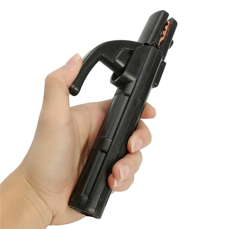 300A Electrode Holder Stick Welding Rod Copper Mini Cable Welding Clamps Stinger Clamp Tool Heat Resistant