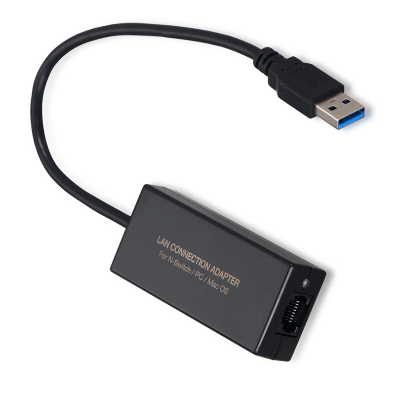 Network Adapter USB 3.0 naar Ethernet RJ45 Lan Gigabit Adapter Netwerkkaart 1000 Mbps voor Ethernet voor Nintendo Switch