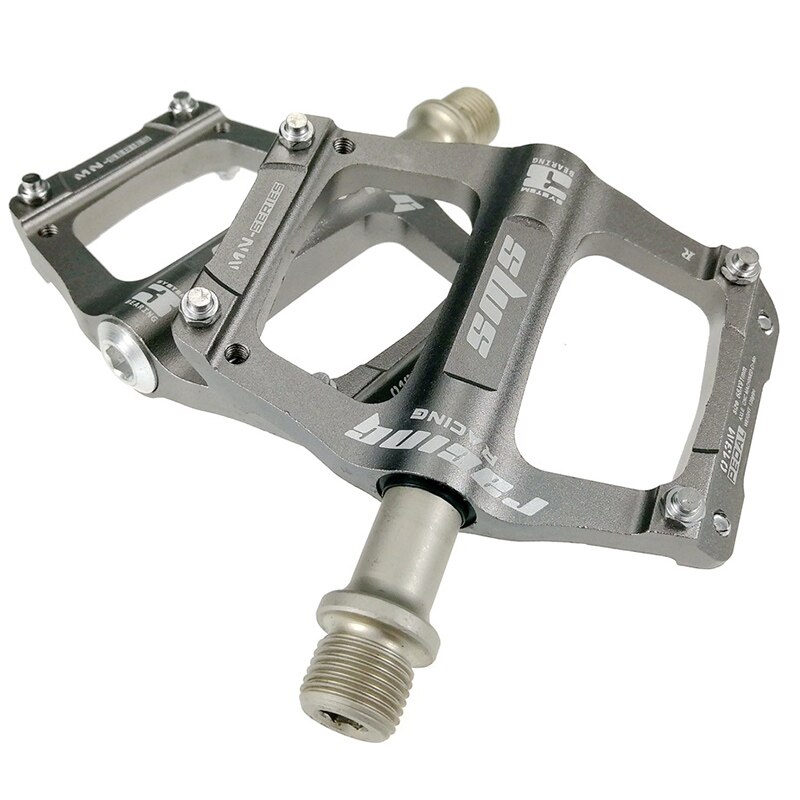 Shanmashi 3 Bearings Aluminium Alloy Ultralight Pedals Mountain Bike Pedal Flat Pedals Bike Parts For Outdoor Sports