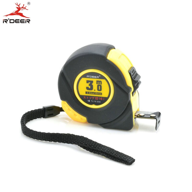Cinta RDEER retráctil para medir el cuerpo, 3m/5,5 m, doble escala, 1 unidad: 3m
