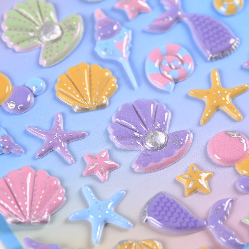 24 pcs/pack Dessert Cake Series Cartoon Food 3D Decorative Stickers Adhesive Stickers DIY Decoration Craft Scrapbooking Stickers