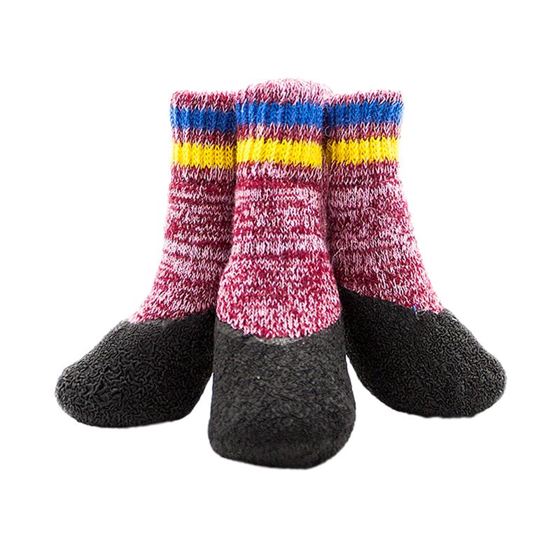 Chaussettes en coton pour bébé fille-Chaussettes thermiques légères avec cordon