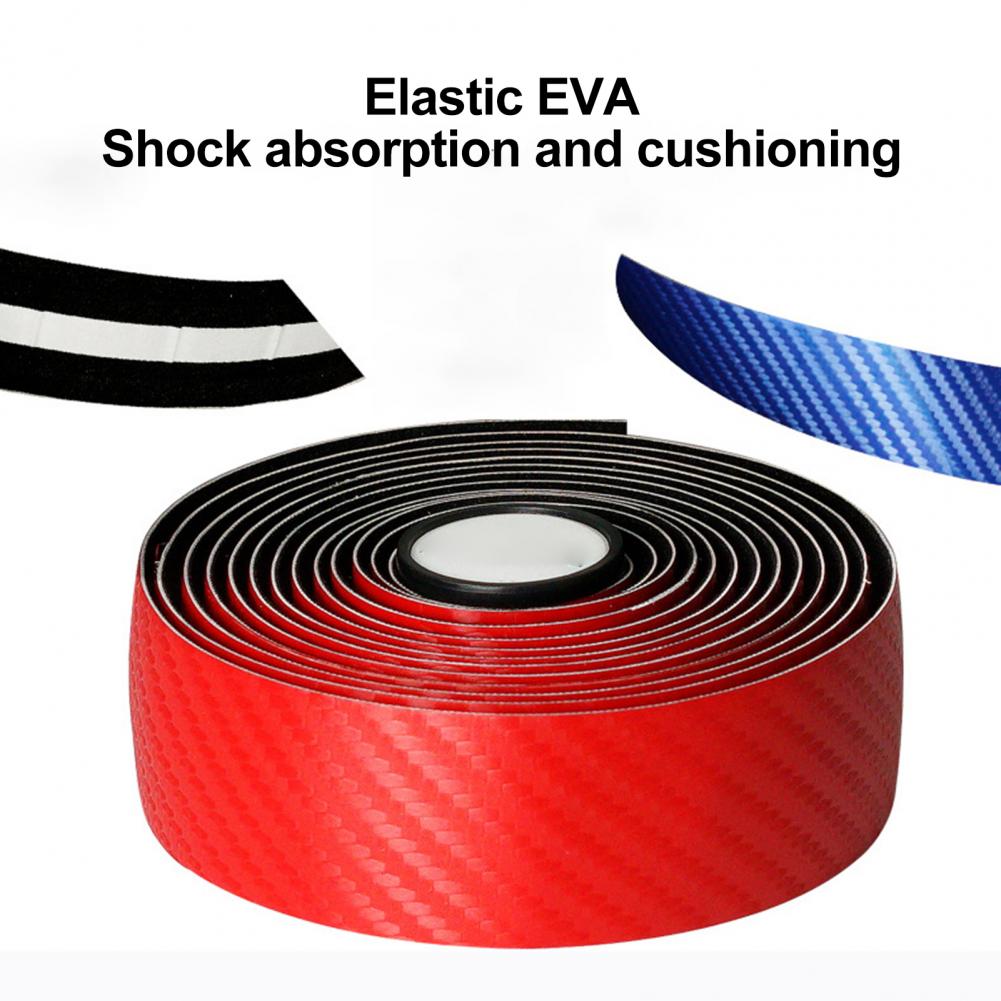 2Stck Nicht-Unterhose Faux Leder Elastische EVA Fahrrad Lenker Riemen Reiten Lieferungen Kork Guidoline Befestigungs Riemen Fahrrad Zubehör