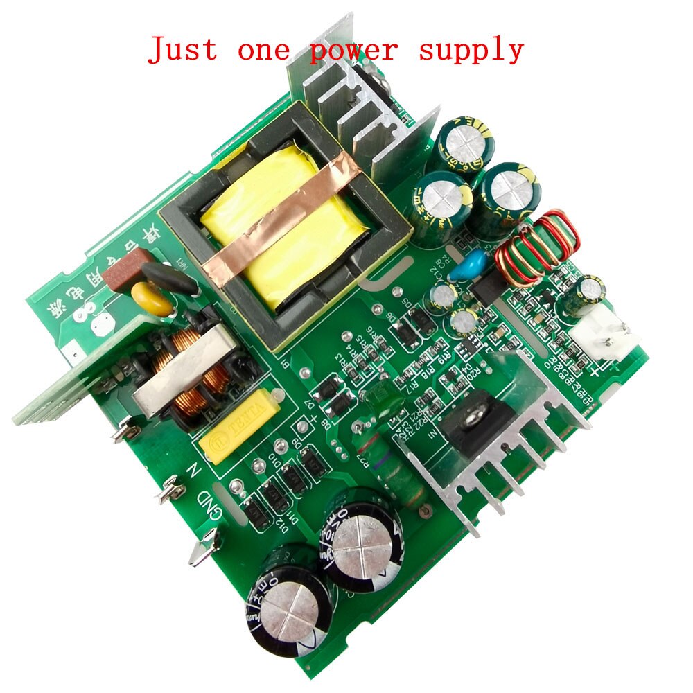 Elektrisk enhed digital loddejern station temperaturregulator kits til hakko  t12 håndtag diy kits m / led vibrationsafbryder: Bare strømforsyning