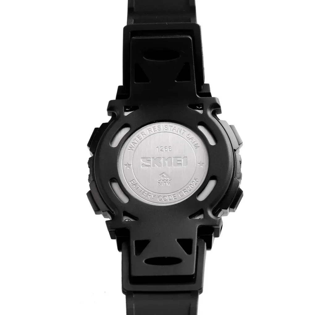 Skmei 1266 Kinderuhr Jungen und Mädchen Wecker Timing Digital 5Bar Wasserdicht Kinder LED-Uhren 1258 1689 1999