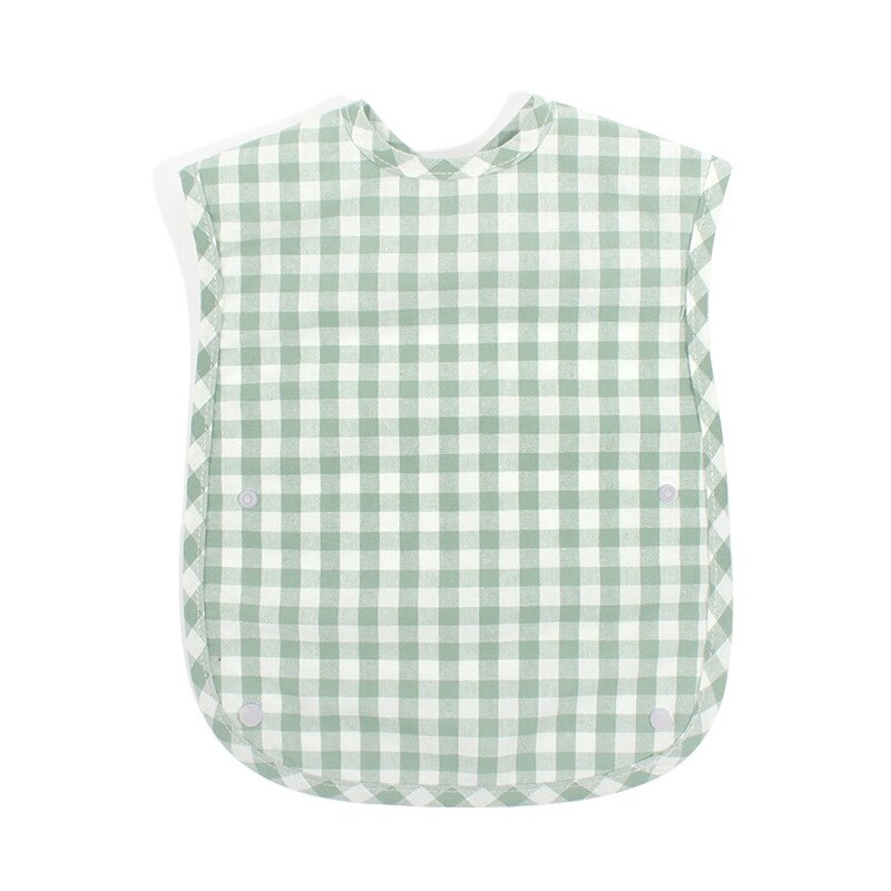Baby Bib Waterdicht Kinderen Katoen Bib Baby Speeksel Handdoek Wegwerp Zomer Moeder En Baby Benodigdheden: Green