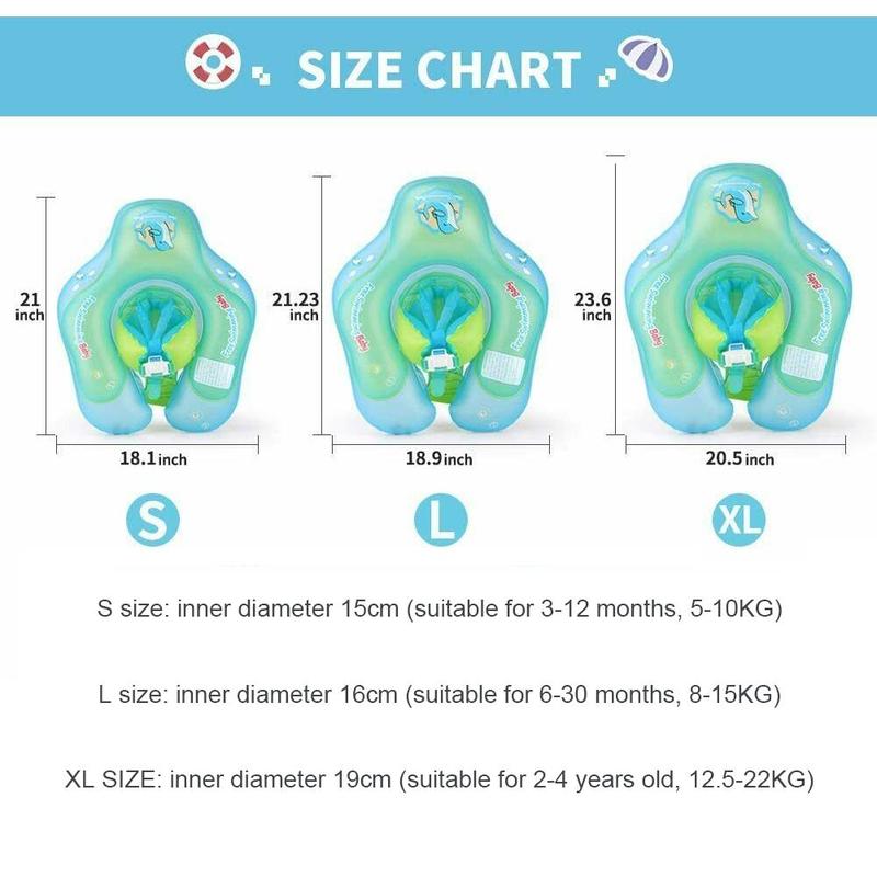 1pcs Summer Baby Swimming Ring Inflatable Baby Safety Swimming Underarm Floating Circle Baby Swimming Training Inflatable Ring