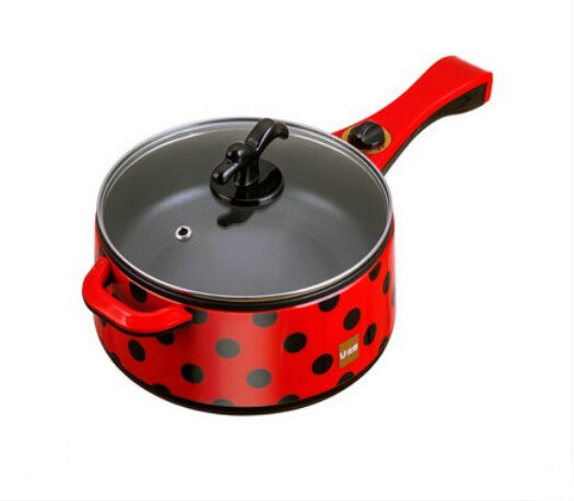 220 v 280/700 w 2L Elektrische koekenpan wok Multi-functionele food grade non-stick pan pot Soep pot