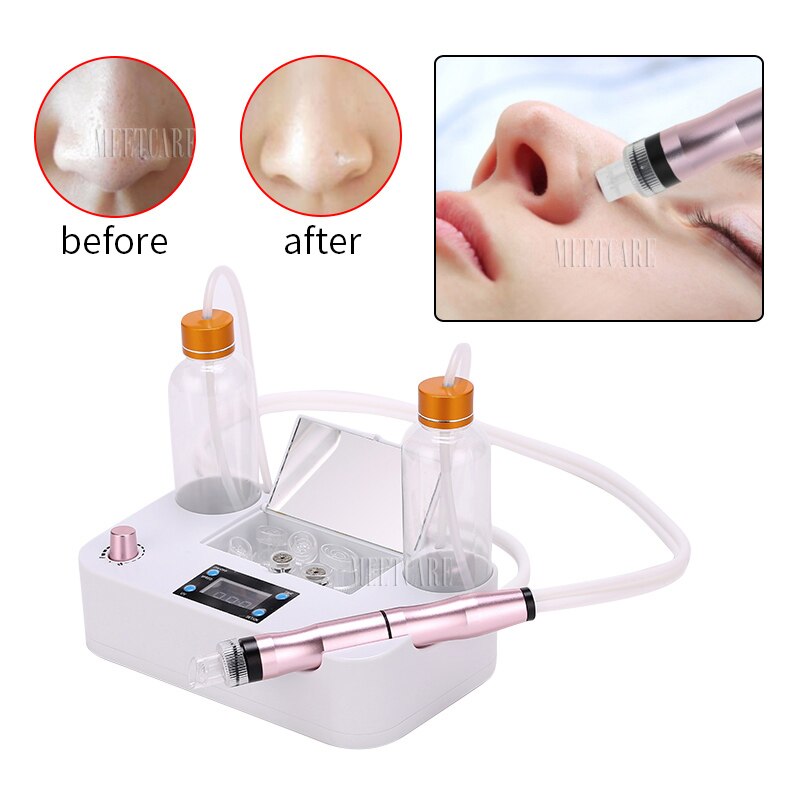 Small Bubbles Vacuum Suction Beauty Equipment Oxygen Spray Injection Skin Rejuvenation Machine Facial Cleaning Blackhead Removal